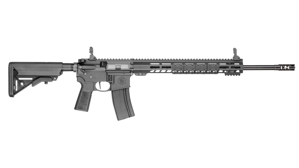 Smith &amp; Wesson Volunteer XV Pro DMR Semi-Auto Rifle, 6mm ARC, 20in 5/8x24 TPI Barrel, 1-7.5, Synthetic Black Stock, Black, 25-Shot, 13519-FRRMPG