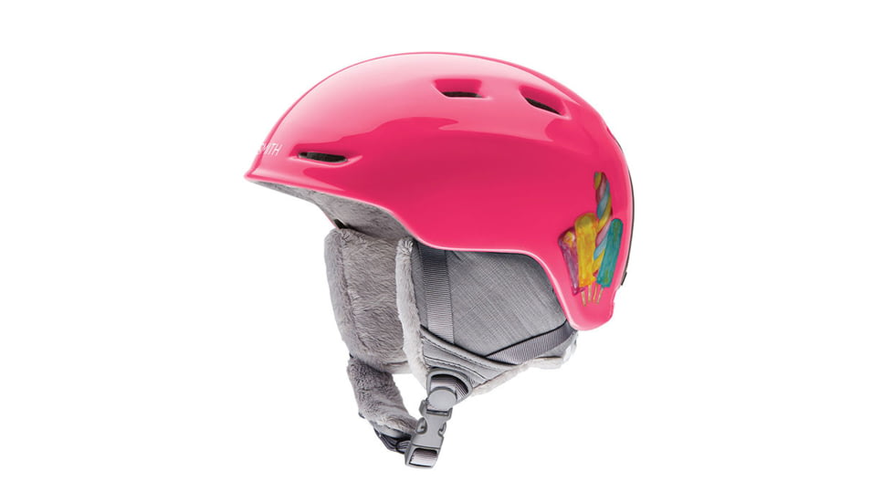 Smith Zoom Jr Snow Helmet, Pink Popsicles, Small H18-ZOPPY