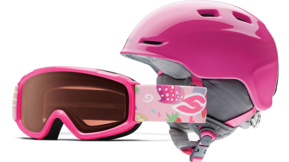 Smith Zoom/Sidekick Youth Combo-Bright Pink-Youth Small