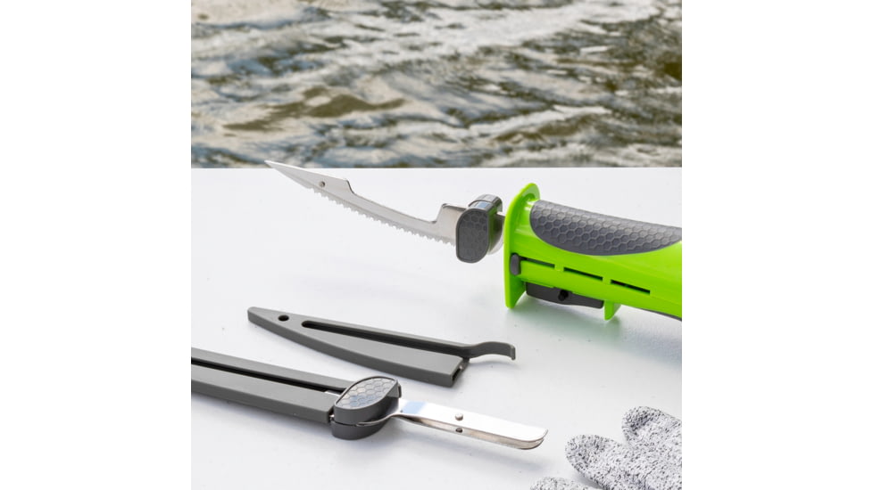 Smiths 4.5In Electric Fillet Flex Blade Knife, Silver, SP-51264