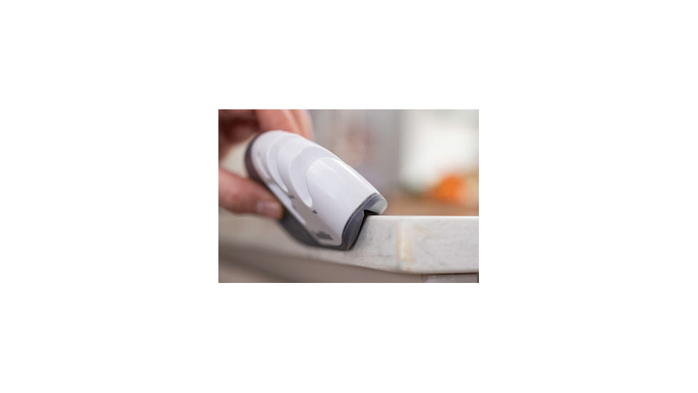 Smiths Diamond Edge Grip MAX Sharpener, Gray/White, SP-51003