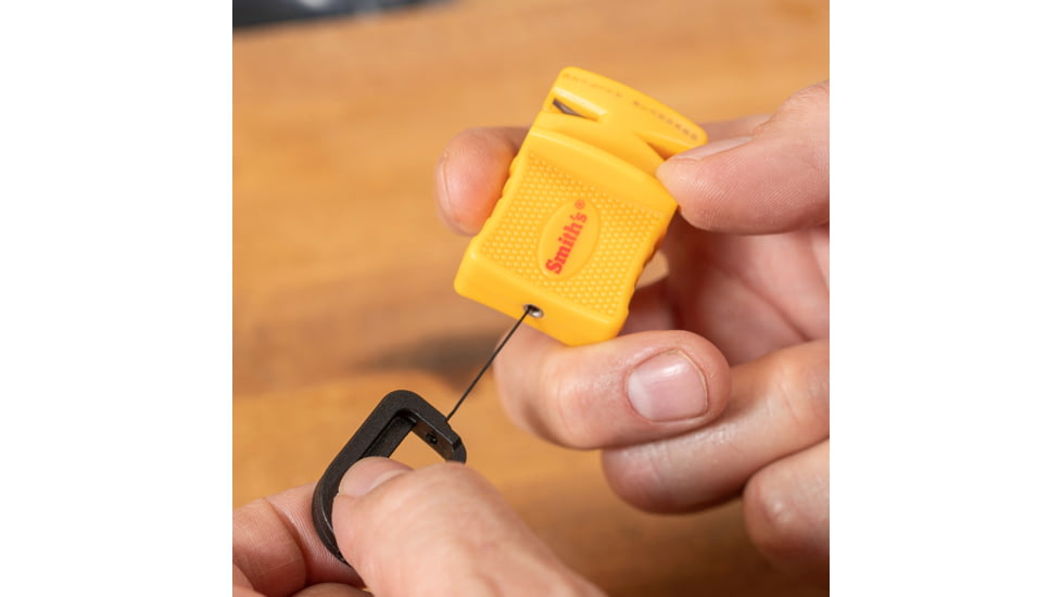 Smiths Edgework-Site Utility Knife Sharpener, Yellow, SP-51219