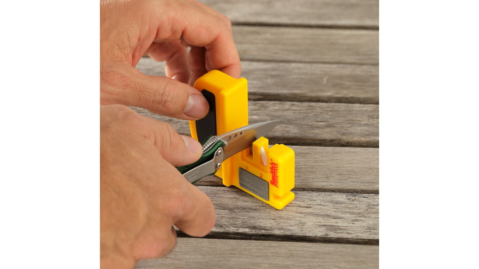 Smiths Fillet Knife &amp; Hook Sharpener, Orange, SP-50729