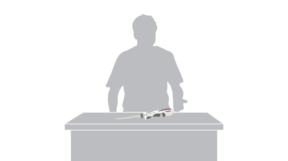 Smiths Lawaia Electric Fillet Knife, White, SP-51233