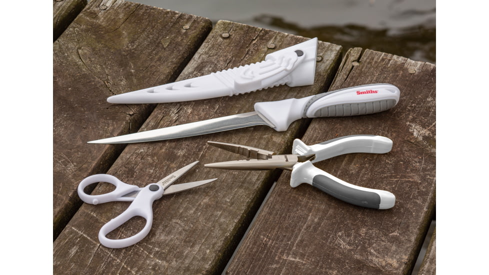 Smiths Lawaia Fishing Tool Combo Kit, 4 Pieces, White, SP-51237