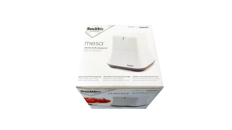 Smiths Mesa Electric Single Slot Sharpener, White, SP-50927