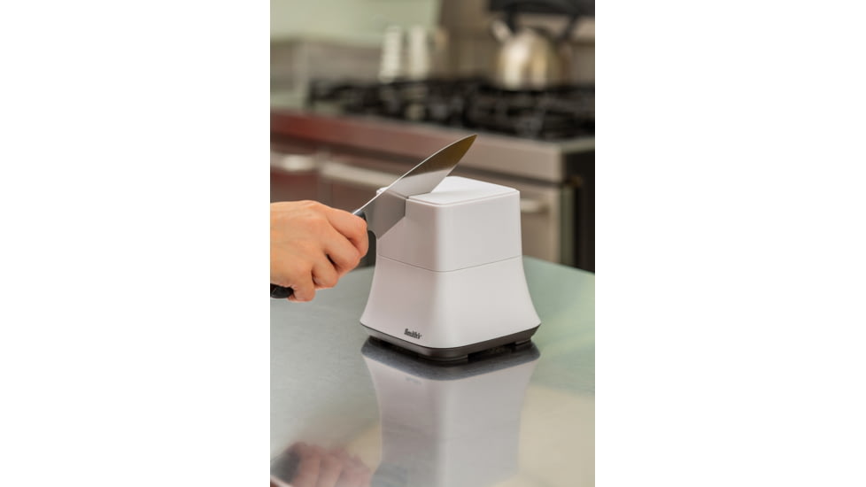 Smiths Mesa Electric Single Slot Sharpener, White, SP-50927