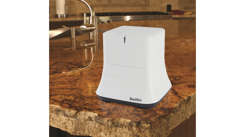 Smiths Mesa Electric Single Slot Sharpener, White, SP-50927