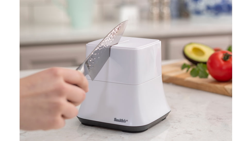 Smiths Mesa Electric Single Slot Sharpener, White, SP-50927