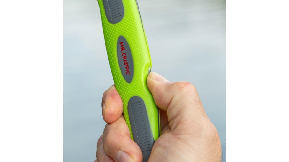 Smiths Mr. Crappie 6 in Flex Folding Fillet Knife, Stainless Steel, Green, SP-51259