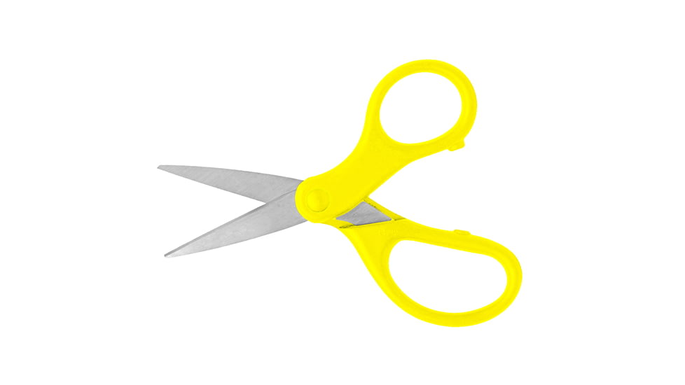 Smiths Mr. Crappie Line Scissors, 3in Length, 12 Pcs, Yellow, SP-51169