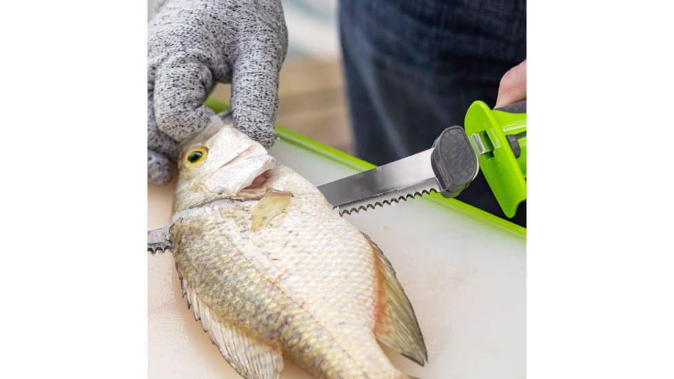 Smiths Mr. Crappie Slab-O-Matic Electric Knife, Green, SP-51207