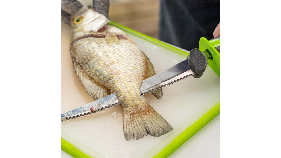 Smiths Mr. Crappie Slab-O-Matic Electric Knife, Green, SP-51207