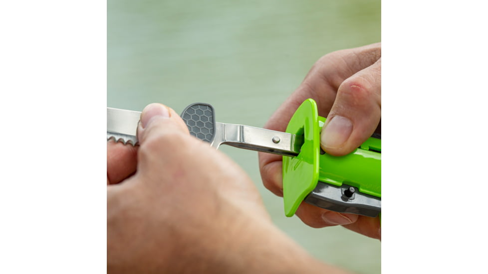 Smiths Mr. Crappie Slab-O-Matic Electric Knife, Green, SP-51207