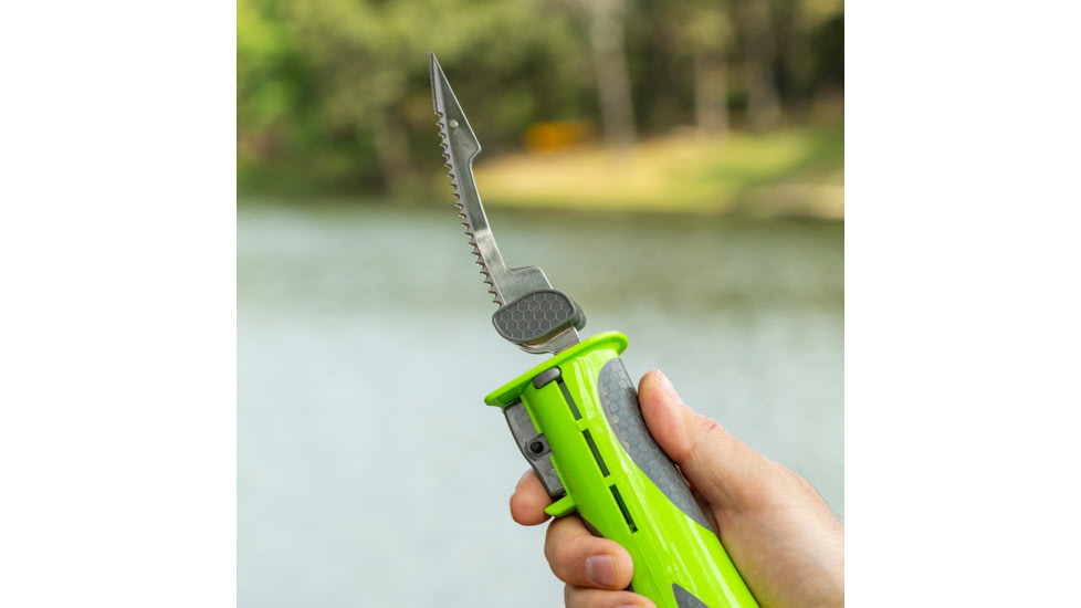 Smiths Mr. Crappie Slab-O-Matic Electric Knife, Green, SP-51207