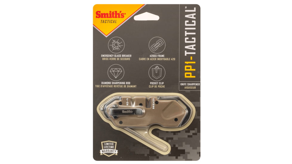 Smiths PP1 Tactical Sharpener, Desert Tan, SP-50980