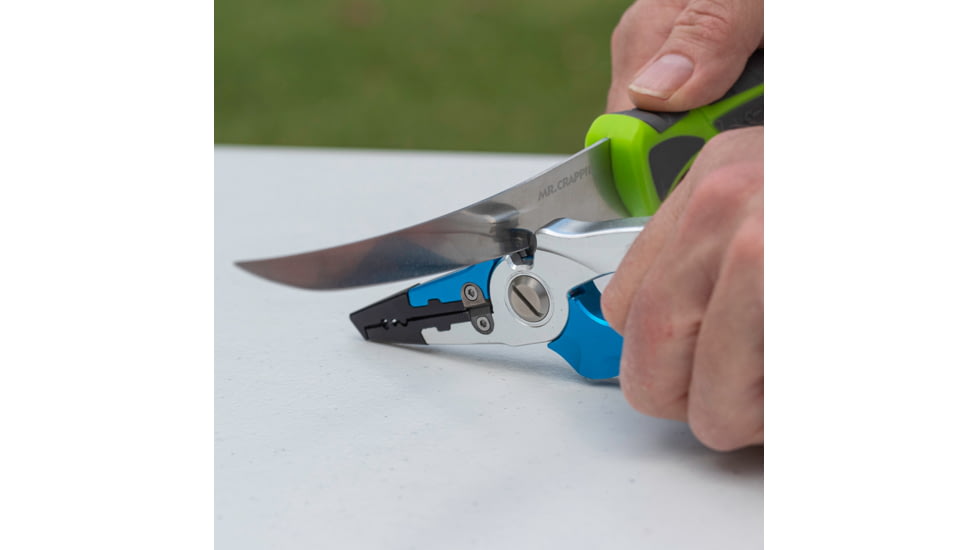 Smiths Regalriver Fishing Pliers w/Sharpener, Blue, SP-50966