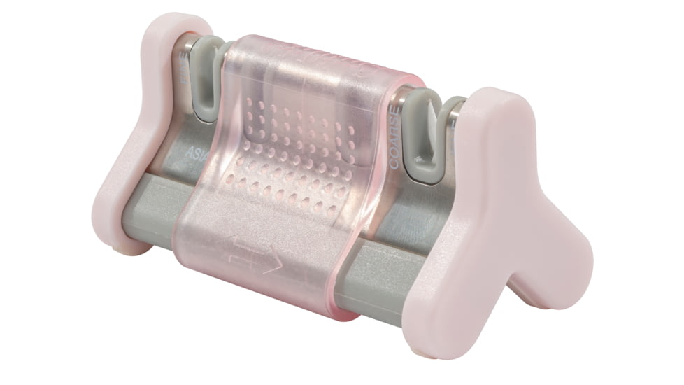 Smiths Slide Sharp Edge Grip 4-Slot Sharpener, Pink, SP-51135