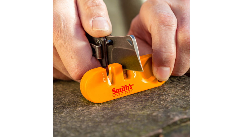 Smiths Pocket Pal 2-Pack Knife Sharpener, Yellow, Yellow, 1410945