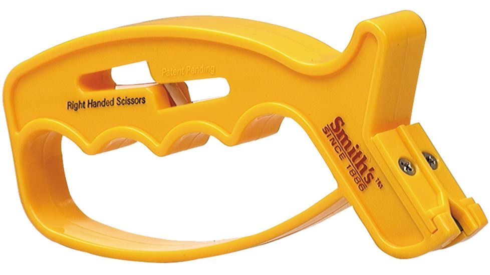 Smiths 10-Second Knife/Scissors Sharpener, White/Red/Black SP-JIFF-S