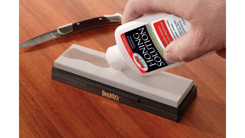 Smiths 4oz. Premium Honing Solution, Metallic/Black HON1