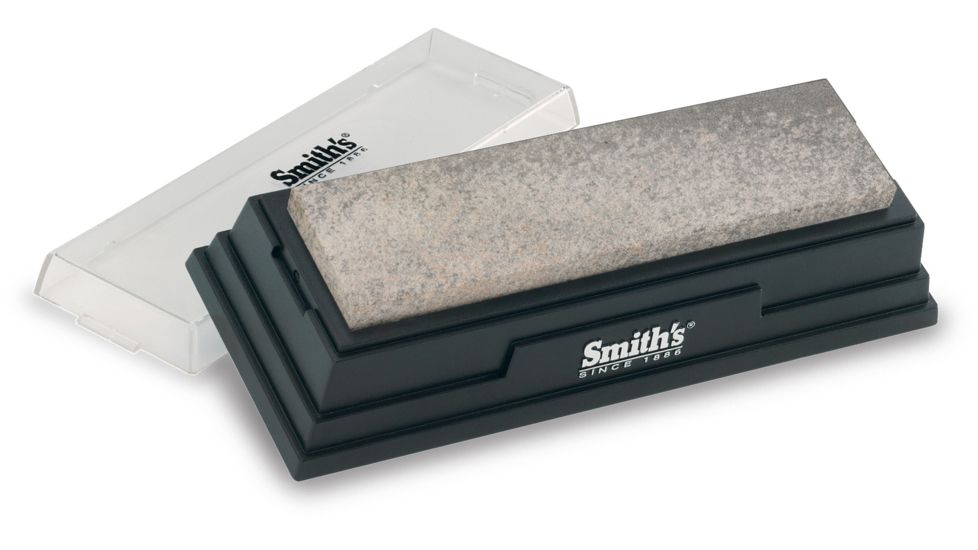 Smiths 6in. Medium Arkansas Bench Stone, Yellow SP-MBS6