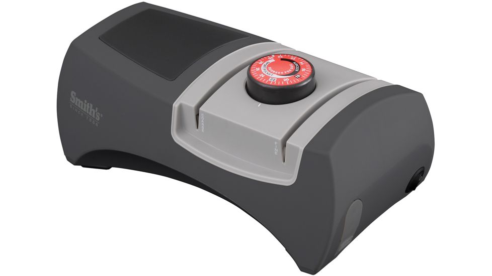 Smiths Sharpeners Adjustable Edge Pro Electric Knife Sharpener, Black/Gray 50281
