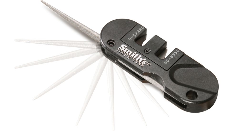 Smiths Sharpeners Pocket Pal Knife Sharpener, Gray/Black PP1