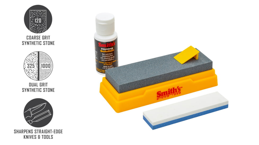 Smiths 2-Stone Sharpening Kit