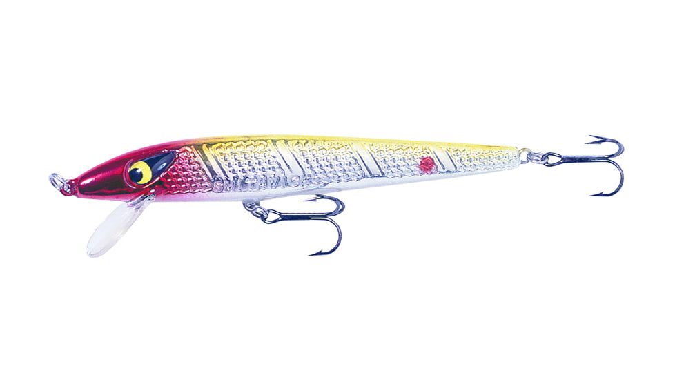 Smithwick Suspending Super Rogue Jr Jerkbait, 4 1/8in, 5/16 oz, Clown, ASDRE1235