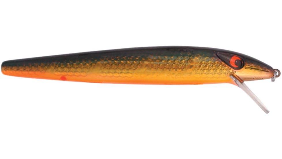 Smithwick Suspending Super Rogue Jr Jerkbait, 4 1/8in, 5/16 oz, Gold Rogue, ASDRE1269