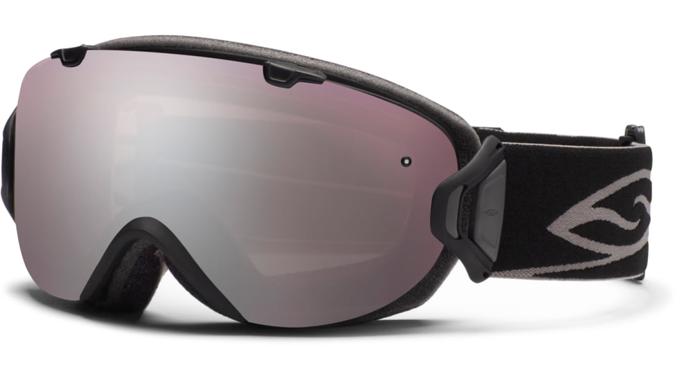 Smith Optics I/OS Snow Goggles - Black Frame w/ Ignitor and Blue Sensor Lens IS7IBK12