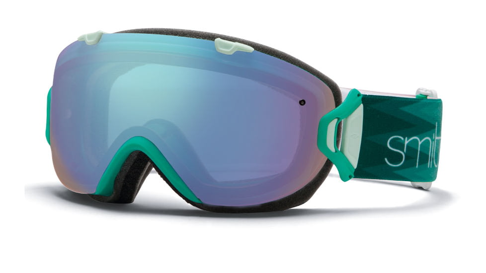 Smith Optics I/OS Snow Goggles - Jade Omega Frame w/ Blue Sensor and Ignitor Lens IS7ZJO13