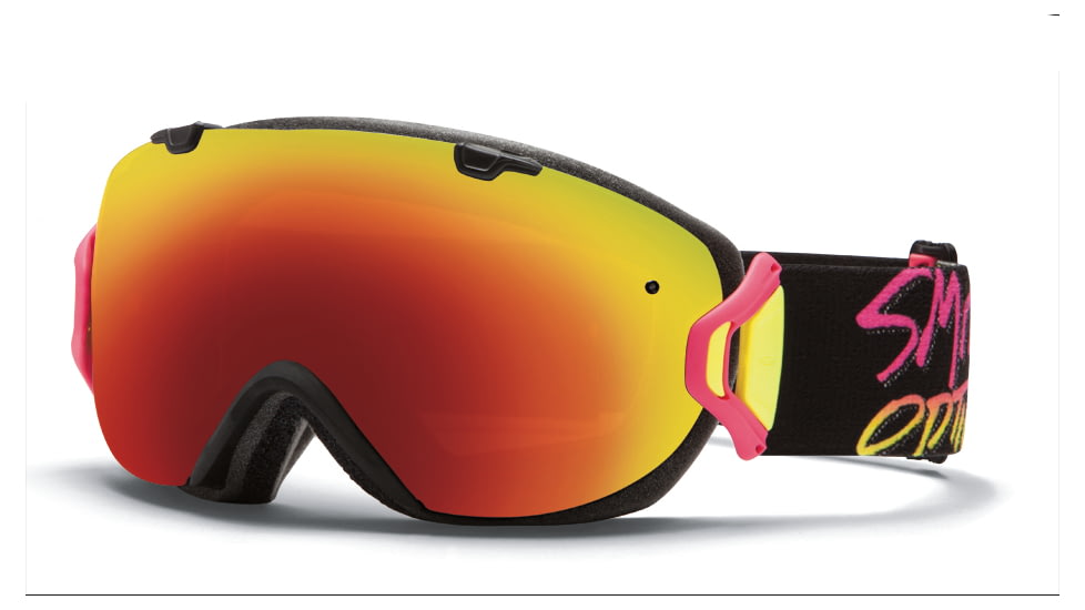 Smith Optics I/OS Snow Goggles - Stay Rad Frame w/ Red Sol X and Blue Sensor Lens IS7DXSR13