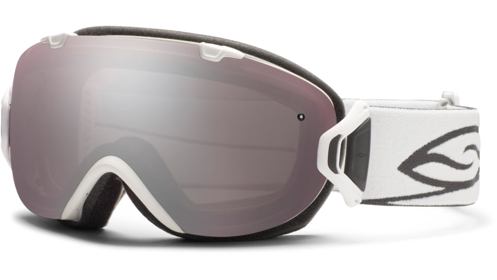 Smith Optics I/OS Snow Goggles - White Frame w/ Ignitor and Blue Sensor Lens IS7IWT12