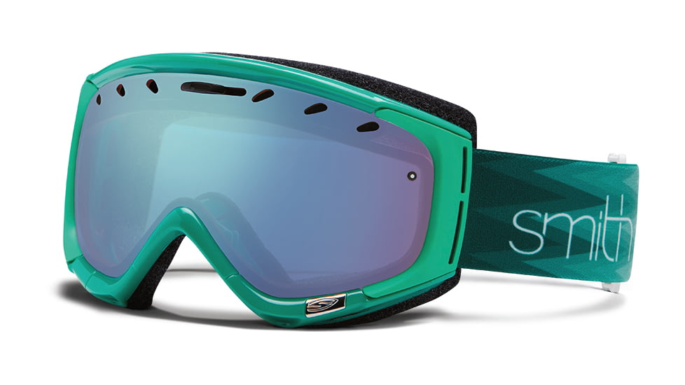 Smith Optics Phase Snow Goggles - Jade Omega Frame w/ Blue Sensor Lens PZ6ZJO13