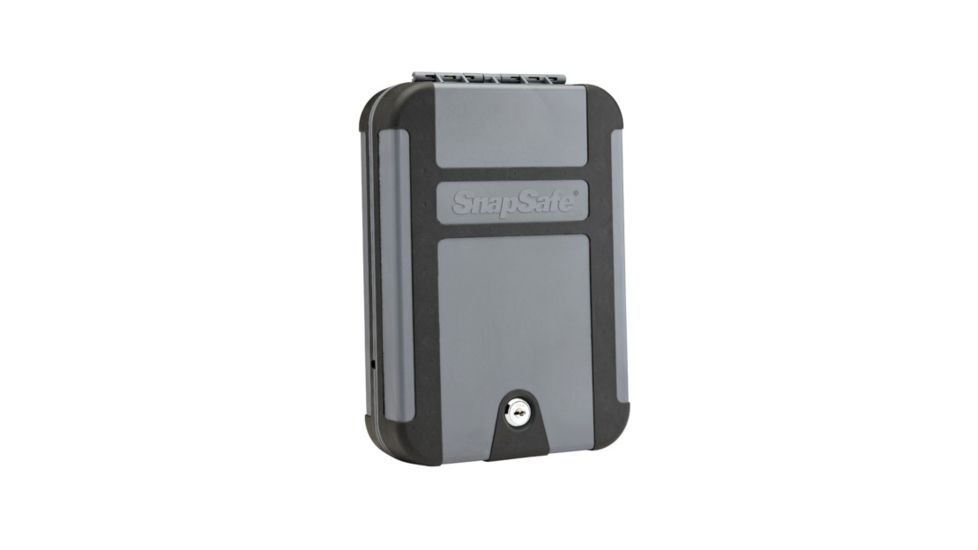 Snapsafe, A Hornady Company Lock Box With Key Lock XL Gun Safe, Polycarbonate, Black, NSN N, 75212