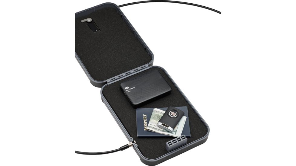 Snapsafe, A Hornady Company Lock Box With Key Lock XL Gun Safe, Polycarbonate, Black, NSN N, 75212