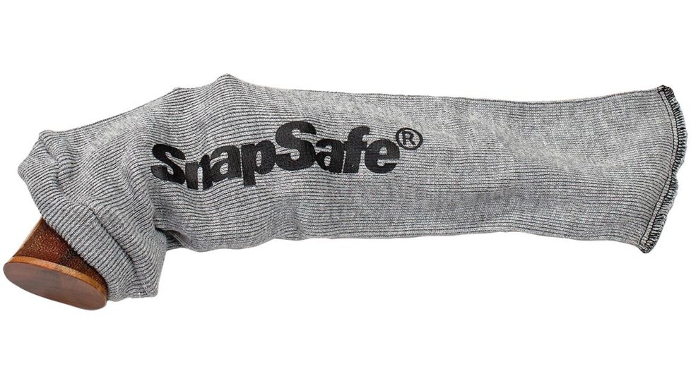 Snapsafe, A Hornady Company Silicone Pistol Gun Sock, Gray, NSN N, 75890