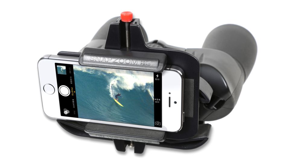 Snapzoom Universal Matte Black Digiscoping Adapter, One Size SZ-1