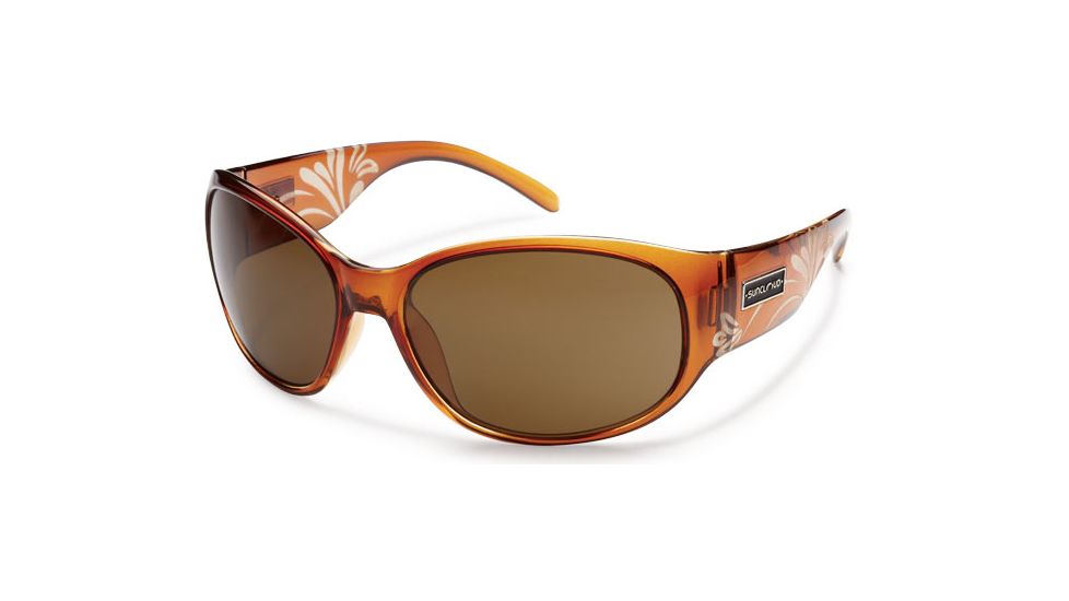 Suncloud Polarized Optics Carousel Sunglasses - Cola Laser Frame and Brown Polarized Polycarbonate Lens S-CAPPBRCZ