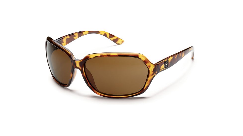 Suncloud Polarized Optics Empress Sunglasses - Tortoise Frame and Brown Polarized Polycarbonate Lens S-EMPPBRTT
