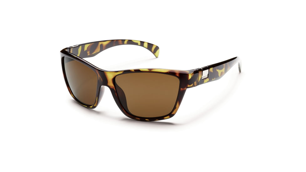 Suncloud Polarized Optics Speedtrap Sunglasses - Tortoise Frame and Brown Polarized Polycarbonate Lens S-SPPPBRTT