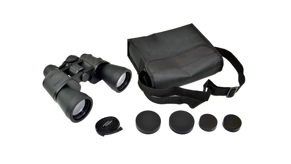 Sniper 10X50 Wide Angle FOV Binoculars, Black BC10X50EB