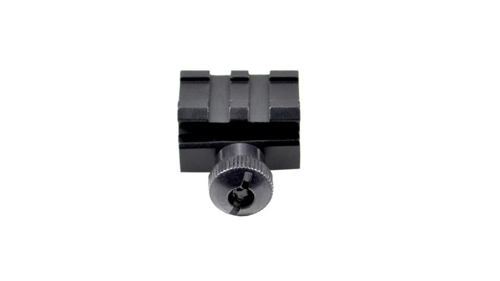 Sniper 2 Slot Low Profile Riser Tactical Rail Mount, Black MRSSL2