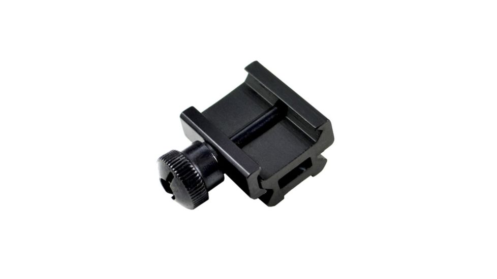 Sniper 2 Slot Low Profile Riser Tactical Rail Mount, Black MRSSL2