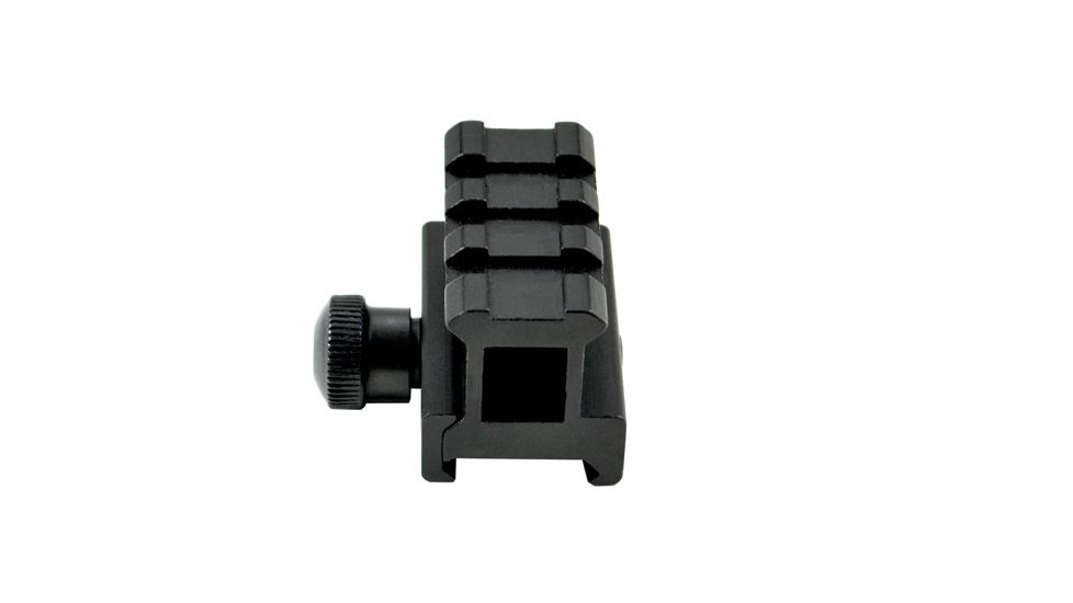 Sniper 3 Slot High Profile Riser Rifle Scope Mount, Black MRSSH3