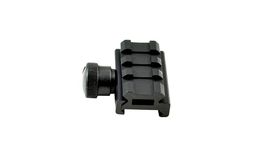Sniper 3 Slot Low Profile Riser Tactical Rail Mount, Black MRSSL3