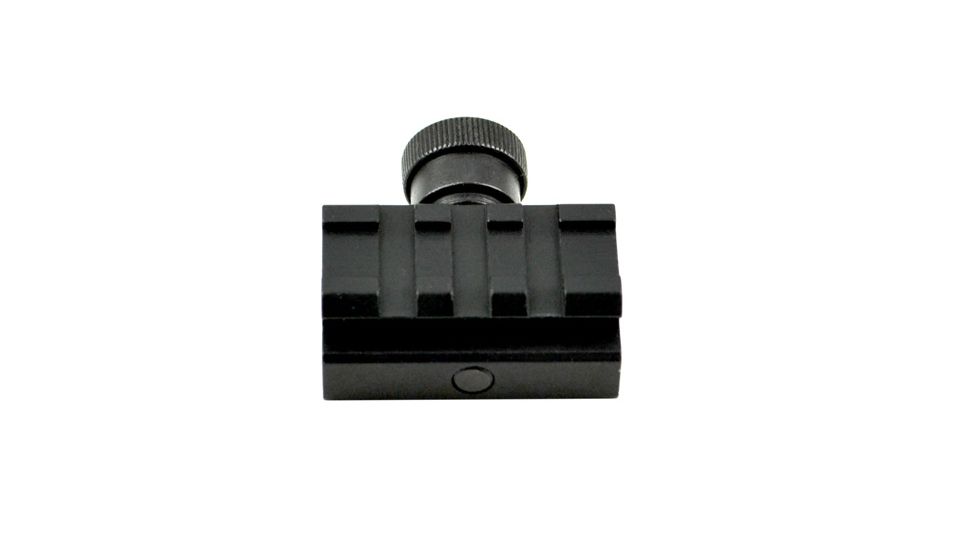 Sniper 3 Slot Low Profile Riser Tactical Rail Mount, Black MRSSL3