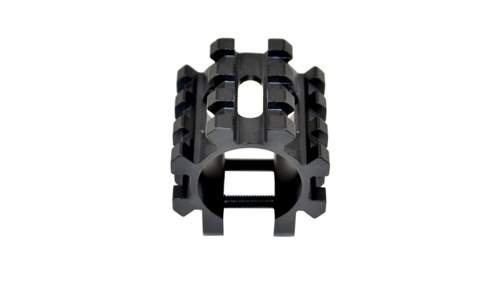 Sniper 5 Position Tactical Rail Barrel Mount for 12 Gauge Shotgun, Black MBRAR